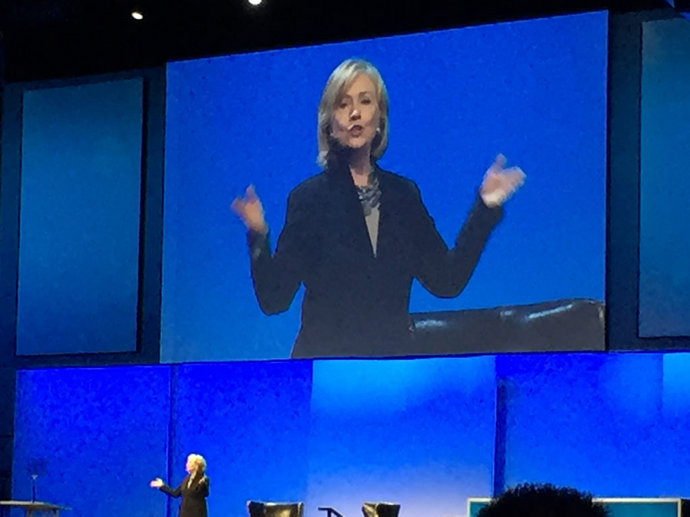 Dreamforce ヒラリークリントン キーノート