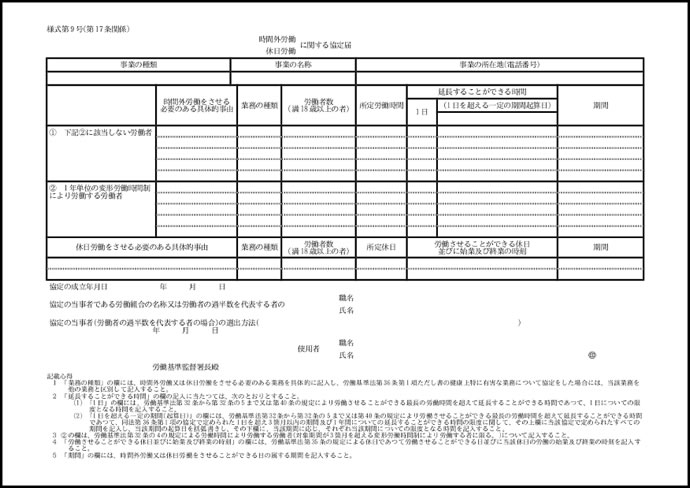 協定 サブロク これをしたらブラック企業です！サブロク協定とは？〜労働時間編〜